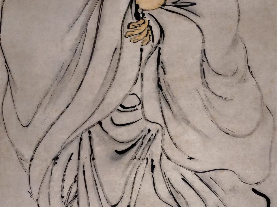 怒容钟馗图，作者高其佩，未知