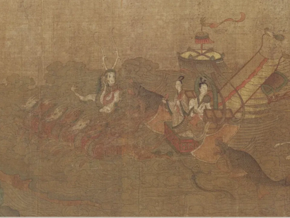 六龙云车：洛神乘坐的神仙车驾