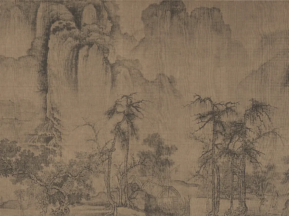 溪山秋霁图，约11世纪