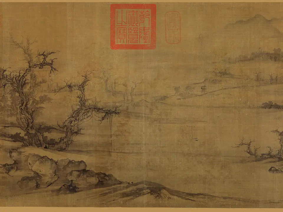 树色平远图，作者郭熙，约1072年