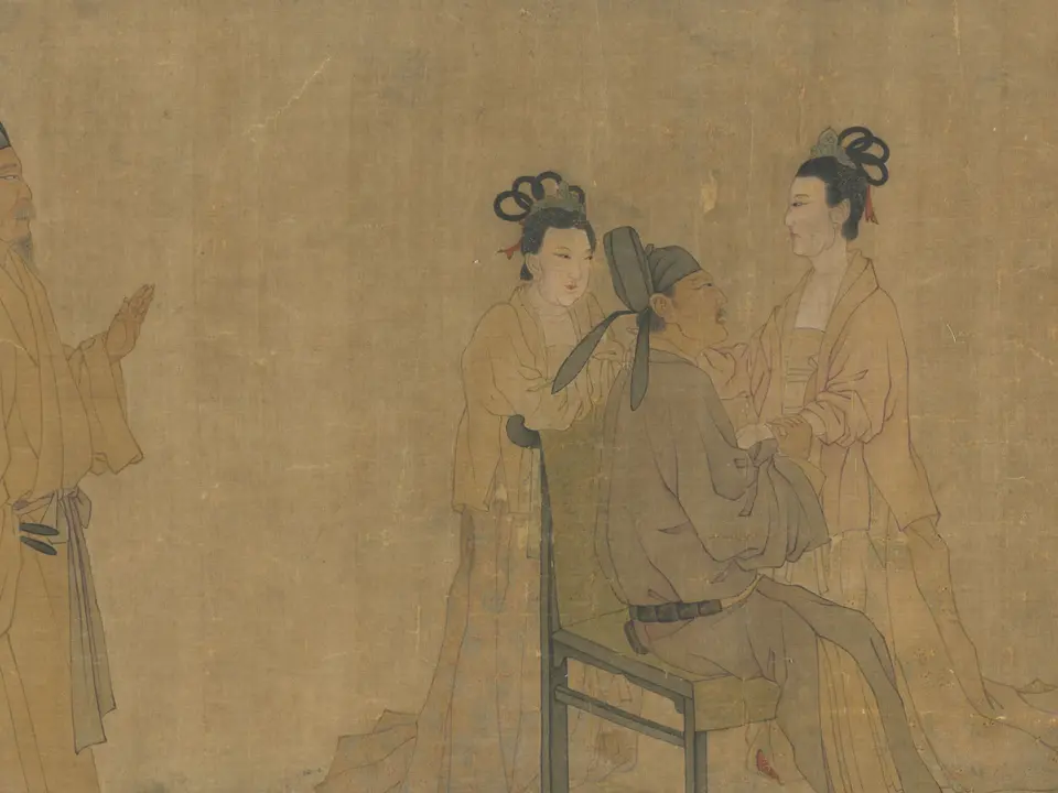 韩熙载夜宴图，10世纪