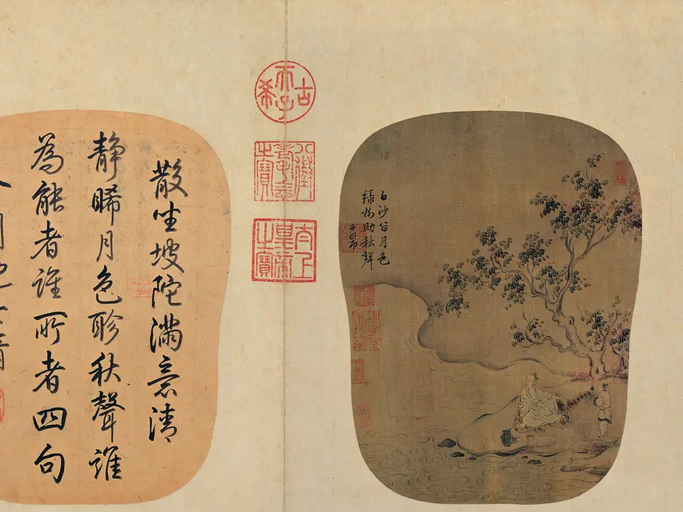 月色秋声图，12世纪