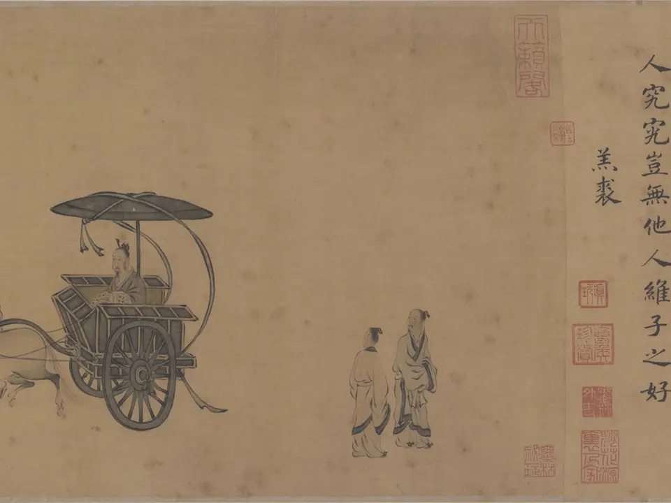 唐风图，约12世纪