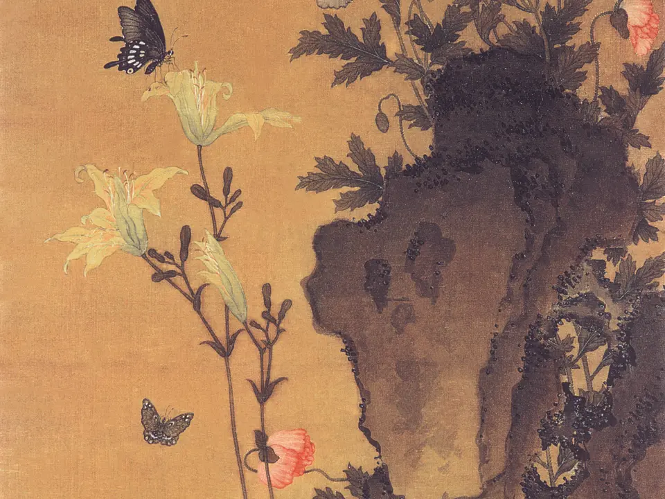 花鸟图，作者马荃，未知