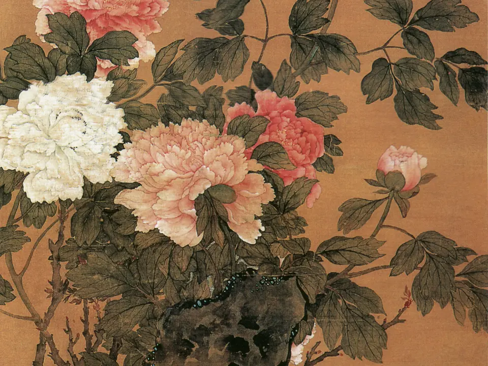 国色天香图，作者马逸，未知