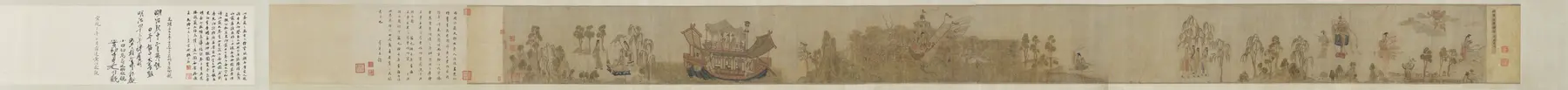 摹顾恺之洛神赋图(弗利尔甲本)