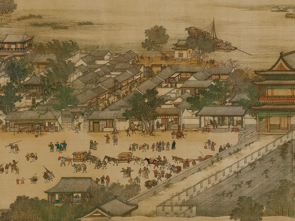 清院本清明上河图，1736年