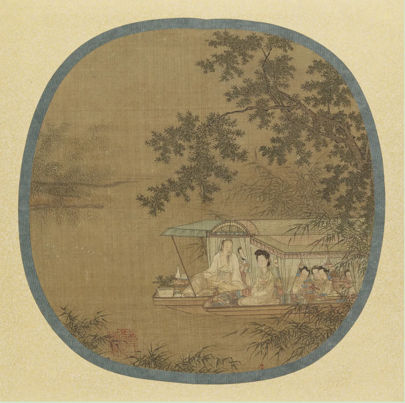 游船图