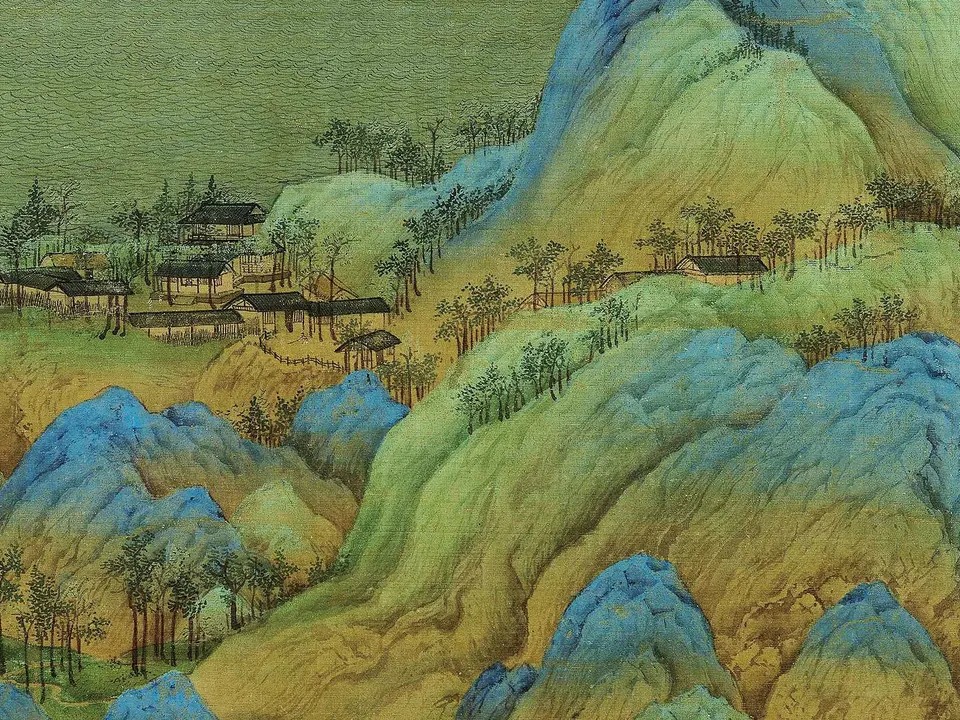 千里江山图，约1113年