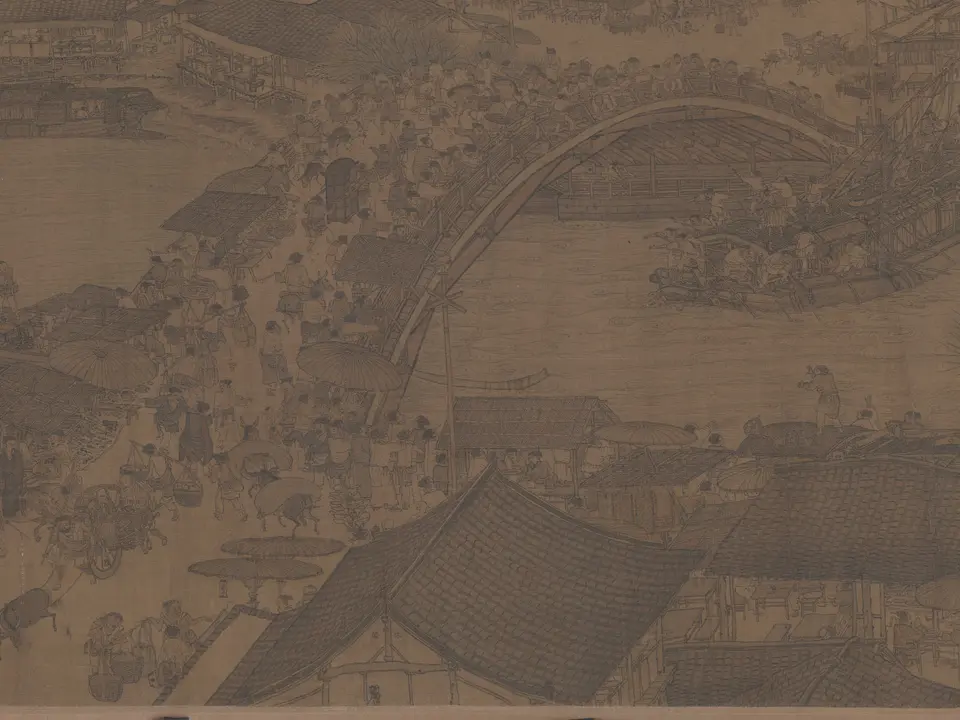 清明上河图，约12世纪初