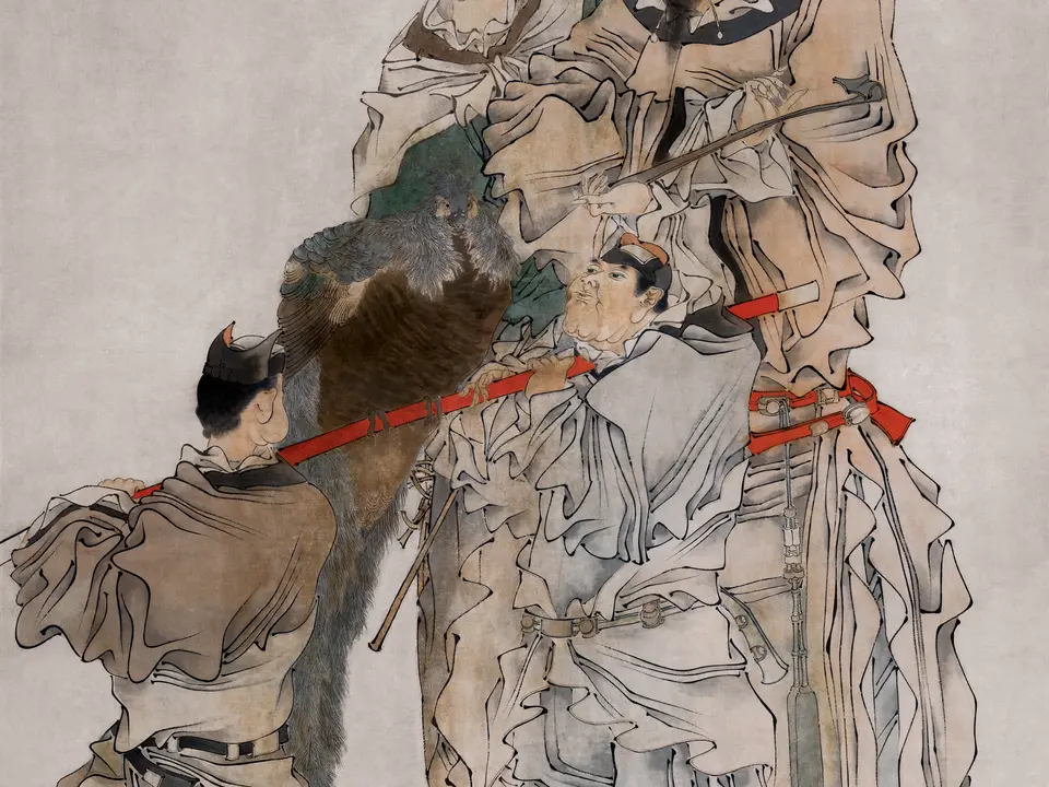 人物图,作者任伯年