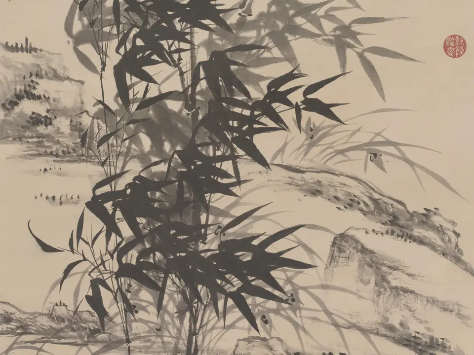 兰竹图，未知