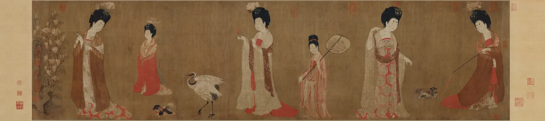 簪花仕女图