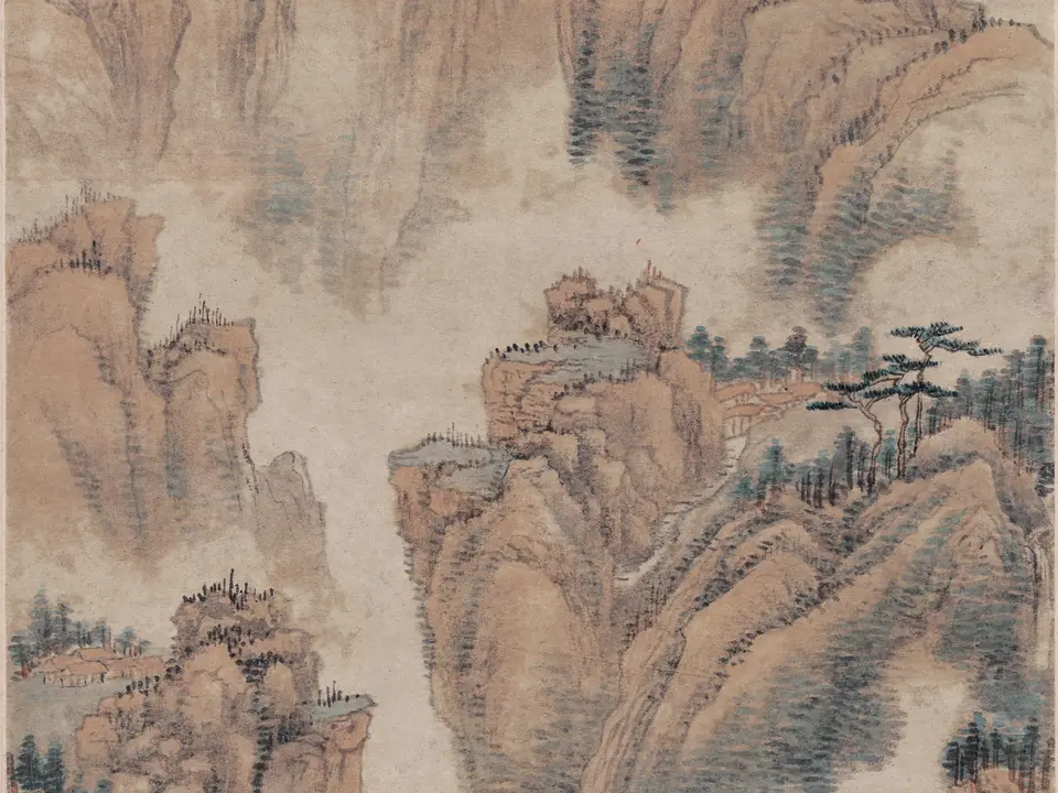 富春大岭图，作者王翚，未知