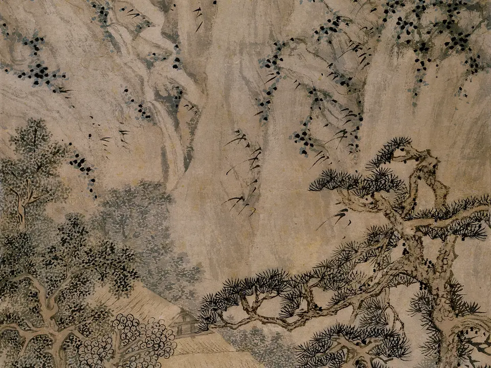 松风高士图,作者文伯仁,16世纪
