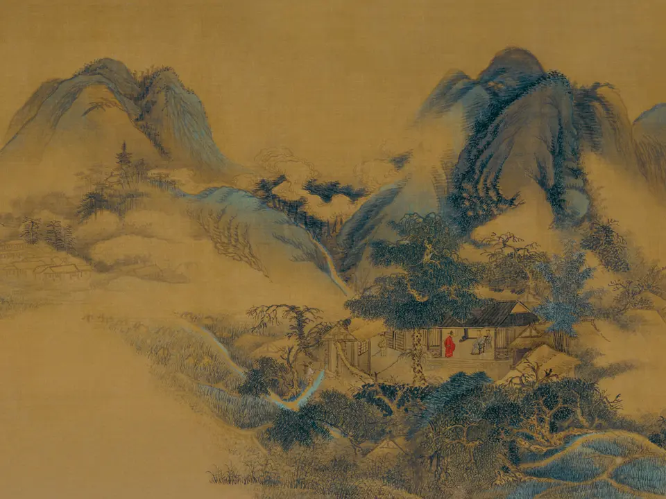 槐荣堂图,作者吴历,约17世纪末
