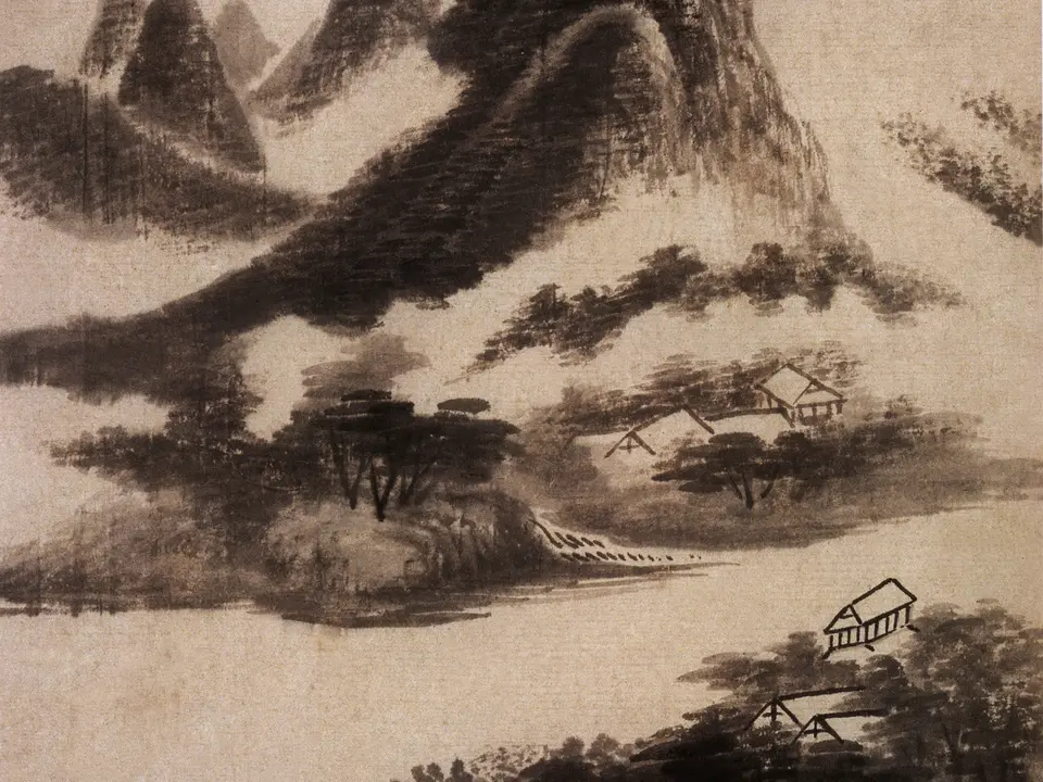 仿古山水册,作者吴历