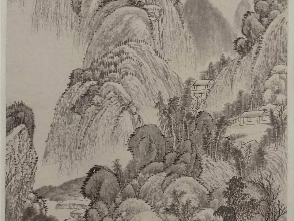 云白山青图卷,作者吴历,约17世纪末至18世纪初