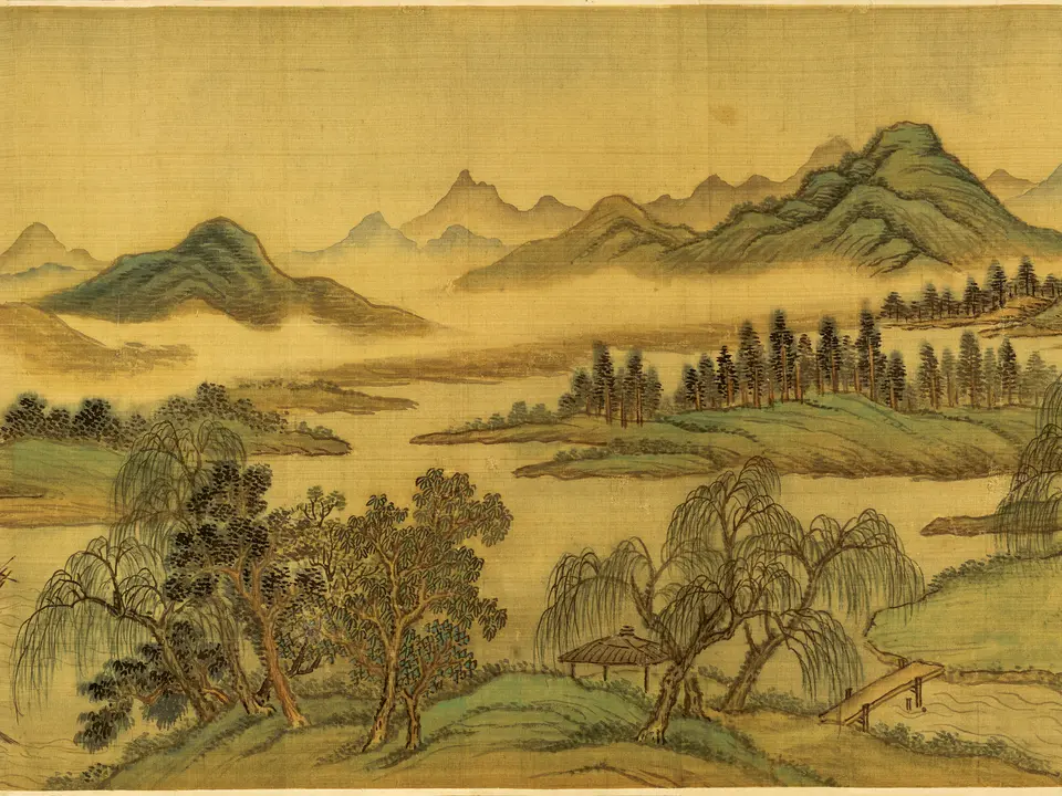 唐解元诗意图,作者杨晋