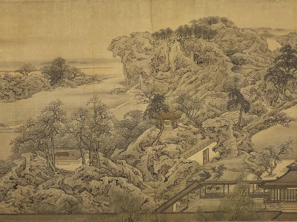 别苑观览图卷，未知