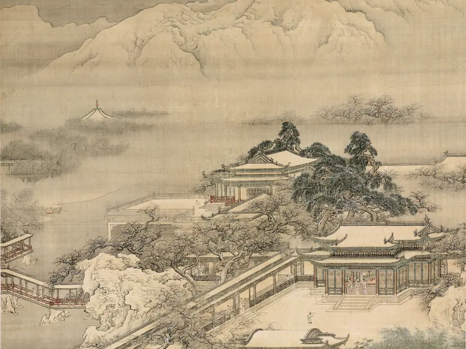 梁园飞雪,约18世纪