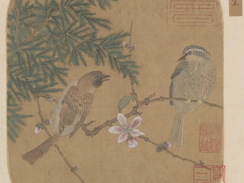 花鸟图册，约12世纪