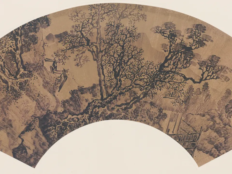 山水图,作者周薡